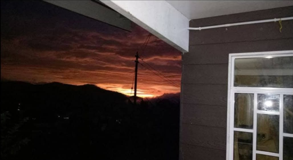 Senja sekitar Rania